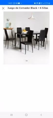 Comedor negro - Imagen 2