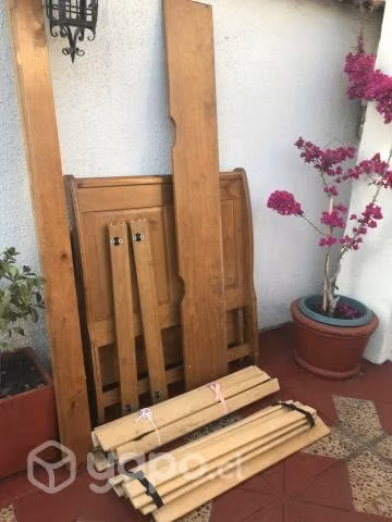 cama cuja alfombra y bajada