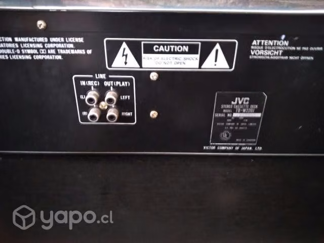 Deck doble JVC TD-W220 - Imagen 5