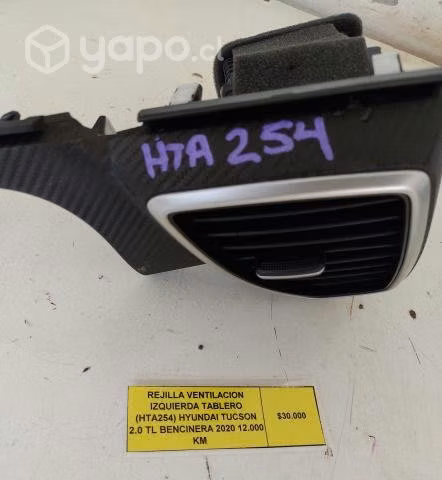 Rejilla Ventilacion Izquierda Tablero (HTA254) Hyu