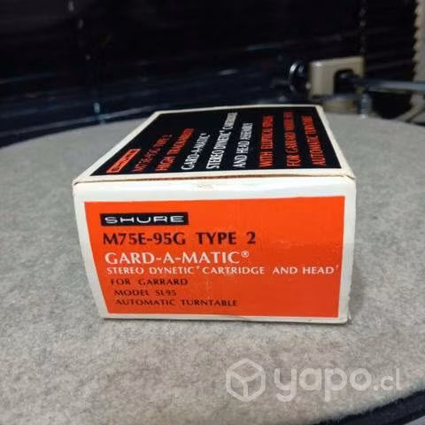 Cápsula Shure M75E - 95G Para Garrard Type 2