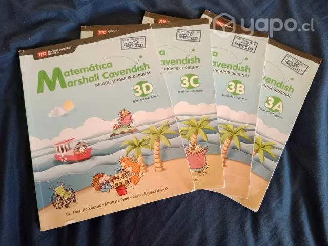 Marshall cavendish 3a, 3b, 3c y 3d