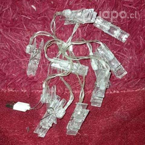 Luces con USB y sujetadores - Imagen 3