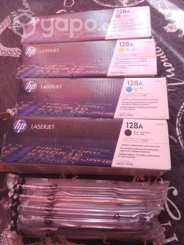 4 tintas hp 128A nuevas - Imagen 3