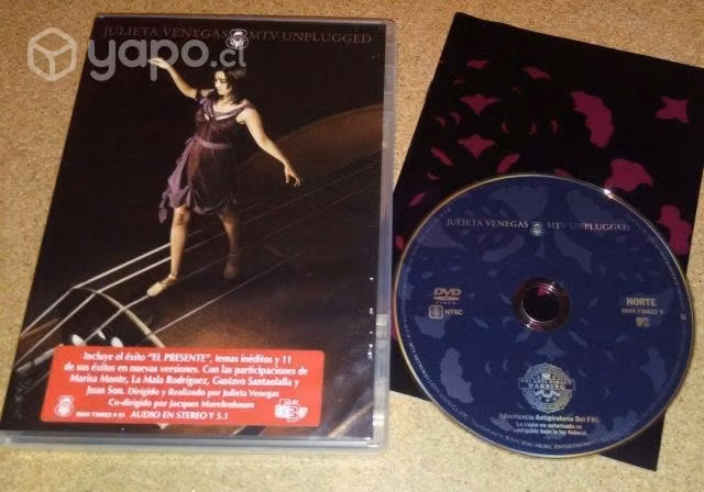 Julieta Venegas - MTV Unplugged (DVD) "2008" Conci
