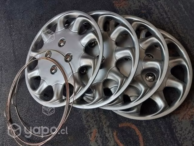 Kit tapas de rueda ar.13 nuevas