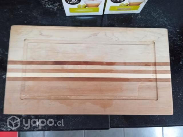Tablas para asado y cocinar madera nativa resisten