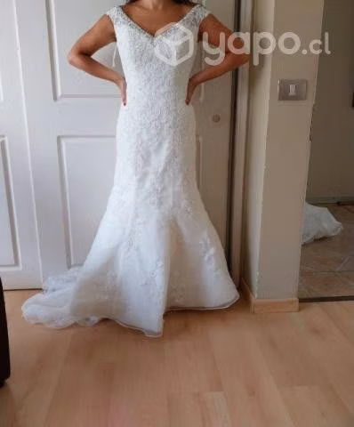 Hermoso vestido de novia