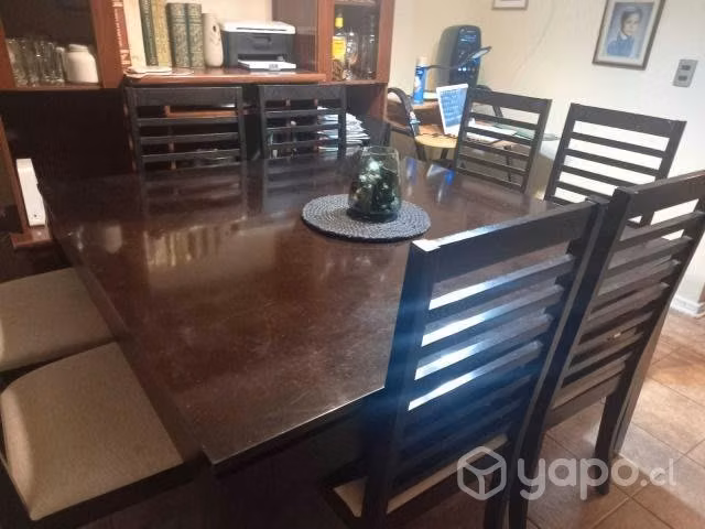 hermoso comedor de 8 sillas