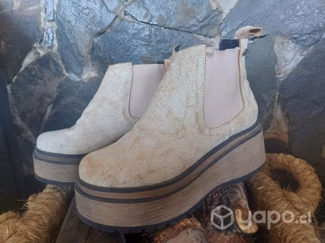 Botin cuero