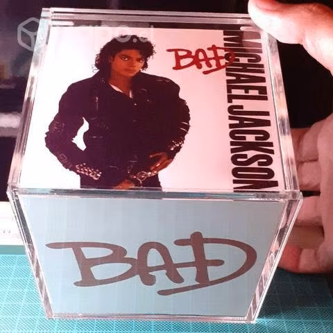 Michael jackson cubo diorama