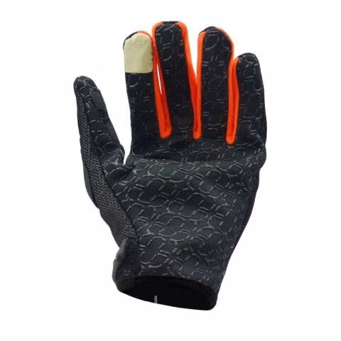 Guante Moto Bicicleta Naranjo Touch Premium - Imagen 3
