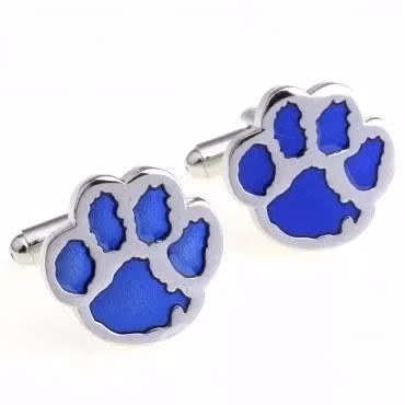 Colleras patita mascota azules