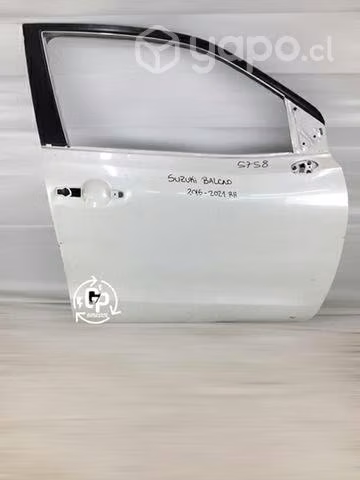 Puerta delantera Rh Suzuki Baleno 2016-2021