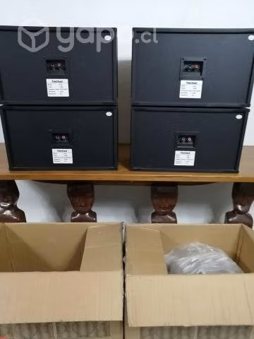 Parlantes powersound 150 w rms