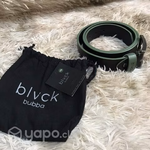 Cinturón Verde Militar 115 Cm Blvck Bubba vegano