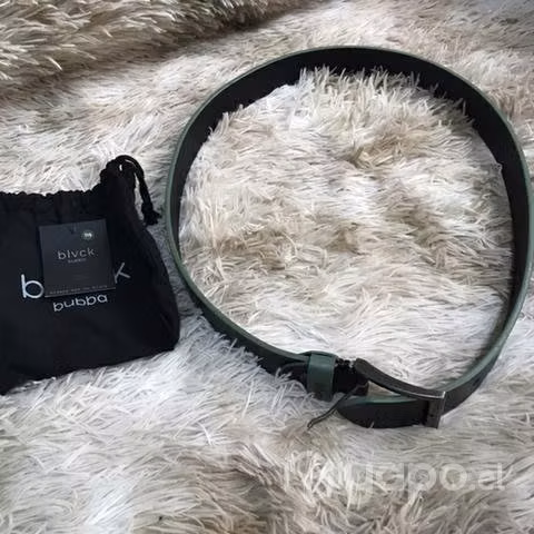 Cinturón Verde Militar 115 Cm Blvck Bubba vegano