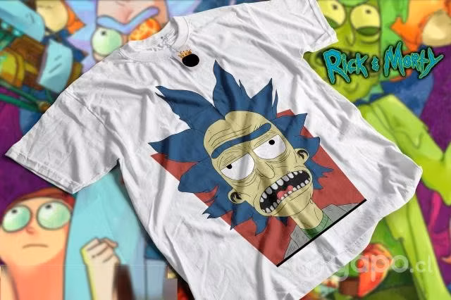 Poleras De Rick And Morty Varios Diseños A Elegir