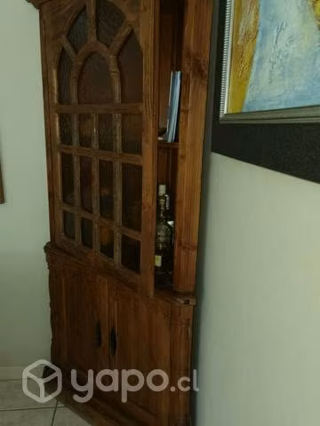 Comedor pino oregon rustico