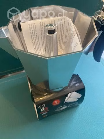 Cafetera Greca italiana o Moka de aluminio