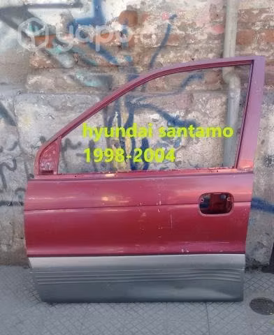 Puerta del izq hyundai santamo 1998-2004
