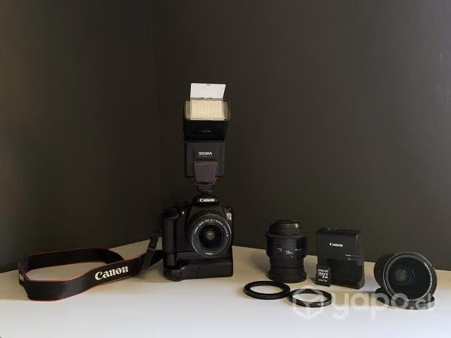 Camara EOS T5 + Flash Sigma + Accesorios - Imagen 3