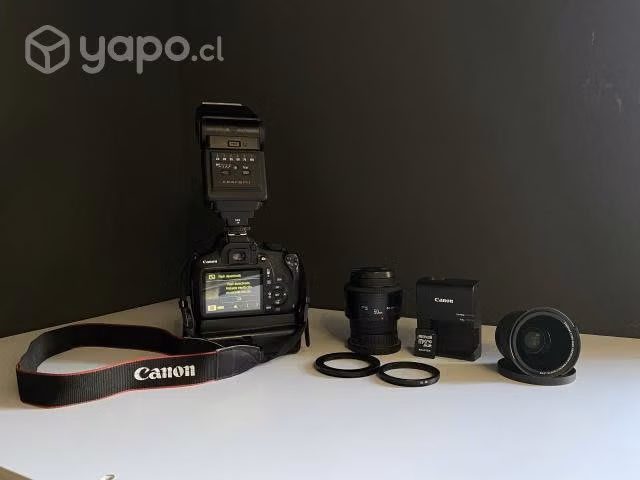 Camara EOS T5 + Flash Sigma + Accesorios - Imagen 2