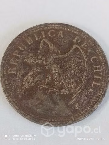Moneda Antigua 1933 - Imagen 3