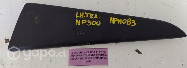 Moldura Interior Puerta Trasera Izquierda (NPN083)