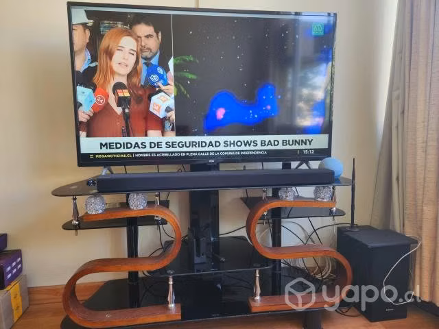 Tv led AOC smart tv de 50"" + rack