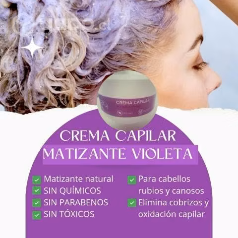 Crema matizante violeta capilar - Imagen 2