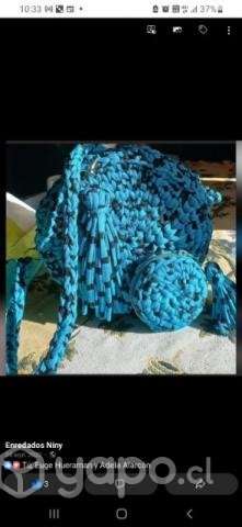 Bolsos morrales a crochet - Imagen 2