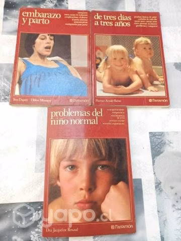 3 Libros sobre el Embarazo