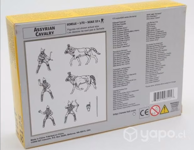 Maqueta de caballería asiria (12 jinetes), 1/72 - Imagen 2