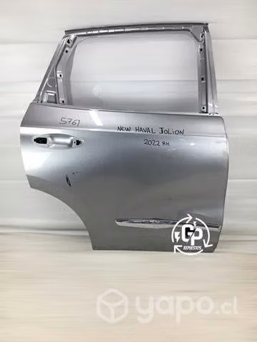 Puerta trasera Rh New haval Jolion 2022