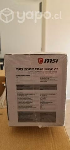 Water cooler MSI R360 V2 NUEVO - Imagen 2