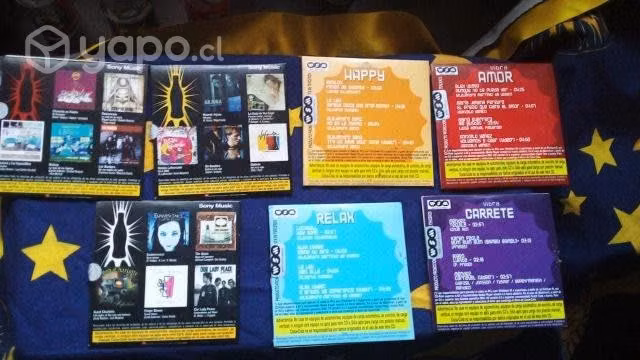 Colección completa mini CD Coca-cola