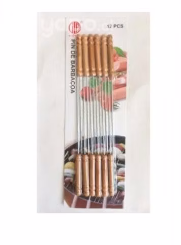 Brochetas de acero inoxidable