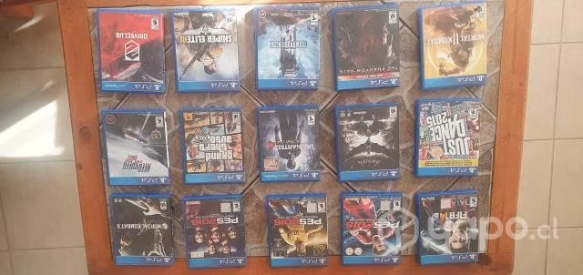 Play 4 con cámara y juegos