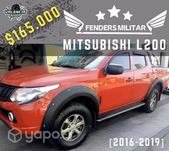 Fenders militar mitsubishi l200 - Imagen 2