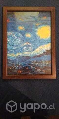 Uadro Decorativo Van Gogh, Noche Estrellada