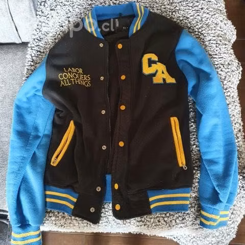 Chaqueta Bomber estilo College Americano
