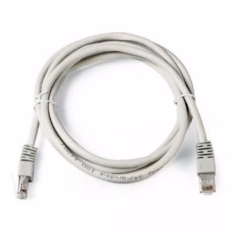 Cable de Red 2 mts. Gris Categoria 5 Armado