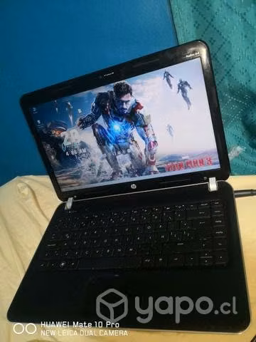 Notebook hp dv4 con ssd de 120gb +500gb y 6gb ram