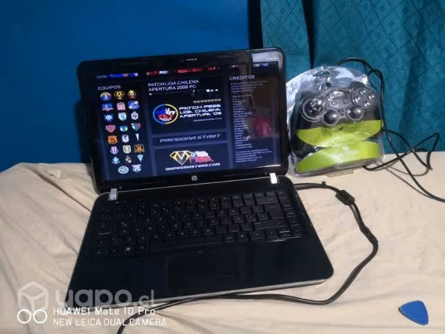 Notebook hp dv4 con ssd de 120gb +500gb y 6gb ram