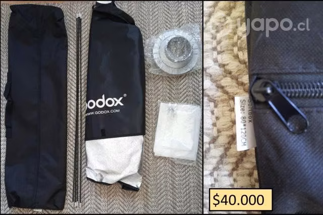 Softbox y paraguas Godox