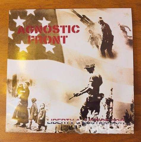 Vinilo Agnostic Front "Liberty and Justice For"