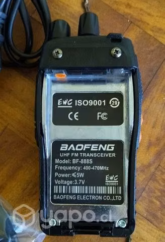 Pack Walkie talkie Baofeng modelo Bf888s