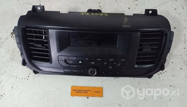 Radio (PEX033) Peugeot Expert 2.0 2020