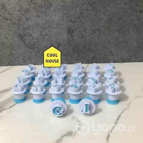 Moldes de Abecedario Para Fondant - Imagen 2